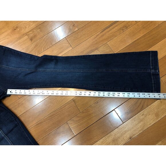 Judy Blue Flare Fit High Rise Blue Denim Jeans Size 11 - Picture 8 of 11